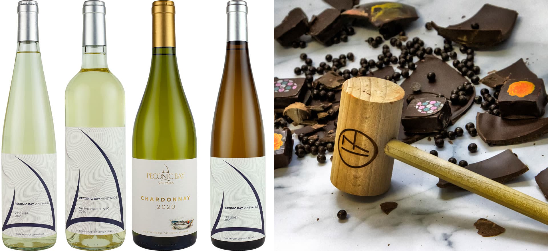 Peconic Bay Vineyards & Disset Chocolate – decadent pairings